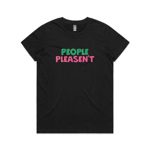 People Pleasen't Tee by Lonely Kids Club. All clothing from our T-shirts to our shorts and hoodies are ethically made, and printed packed and shipped from Sydney.