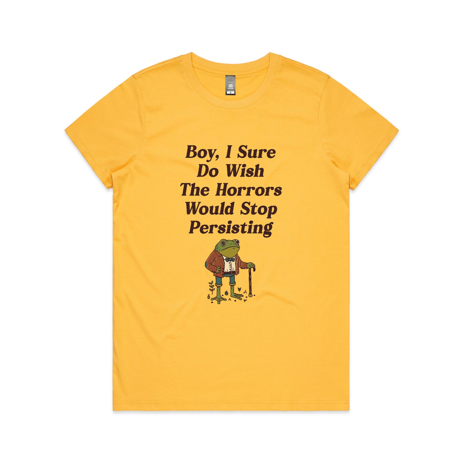 I Wish The Horrors Would Stop Tee