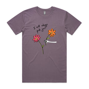 Pick You Tee by Lonely Kids Club. All clothing from our T-shirts to our shorts and hoodies are ethically made, and printed packed and shipped from Sydney.