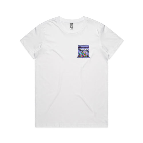 Baggie Tee by Lonely Kids Club. All clothing from our T-shirts to our shorts and hoodies are ethically made, and printed packed and shipped from Sydney.