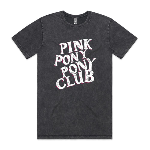 Pink Pony Pony Club Tee by Lonely Kids Club. All clothing from our T-shirts to our shorts and hoodies are ethically made, and printed packed and shipped from Sydney.