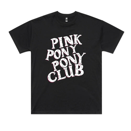 Pink Pony Pony Club Oversized Tee by Lonely Kids Club. All clothing from our T-shirts to our shorts and hoodies are ethically made, and printed packed and shipped from Sydney.