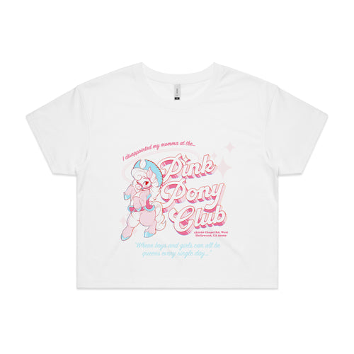 Pink Pony Trans Tee by Lonely Kids Club. All clothing from our T-shirts to our shorts and hoodies are ethically made, and printed packed and shipped from Sydney.