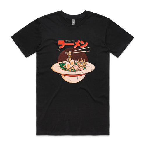 Pirate Ramen Tee by Lonely Kids Club. All clothing from our T-shirts to our shorts and hoodies are ethically made, and printed packed and shipped from Sydney.