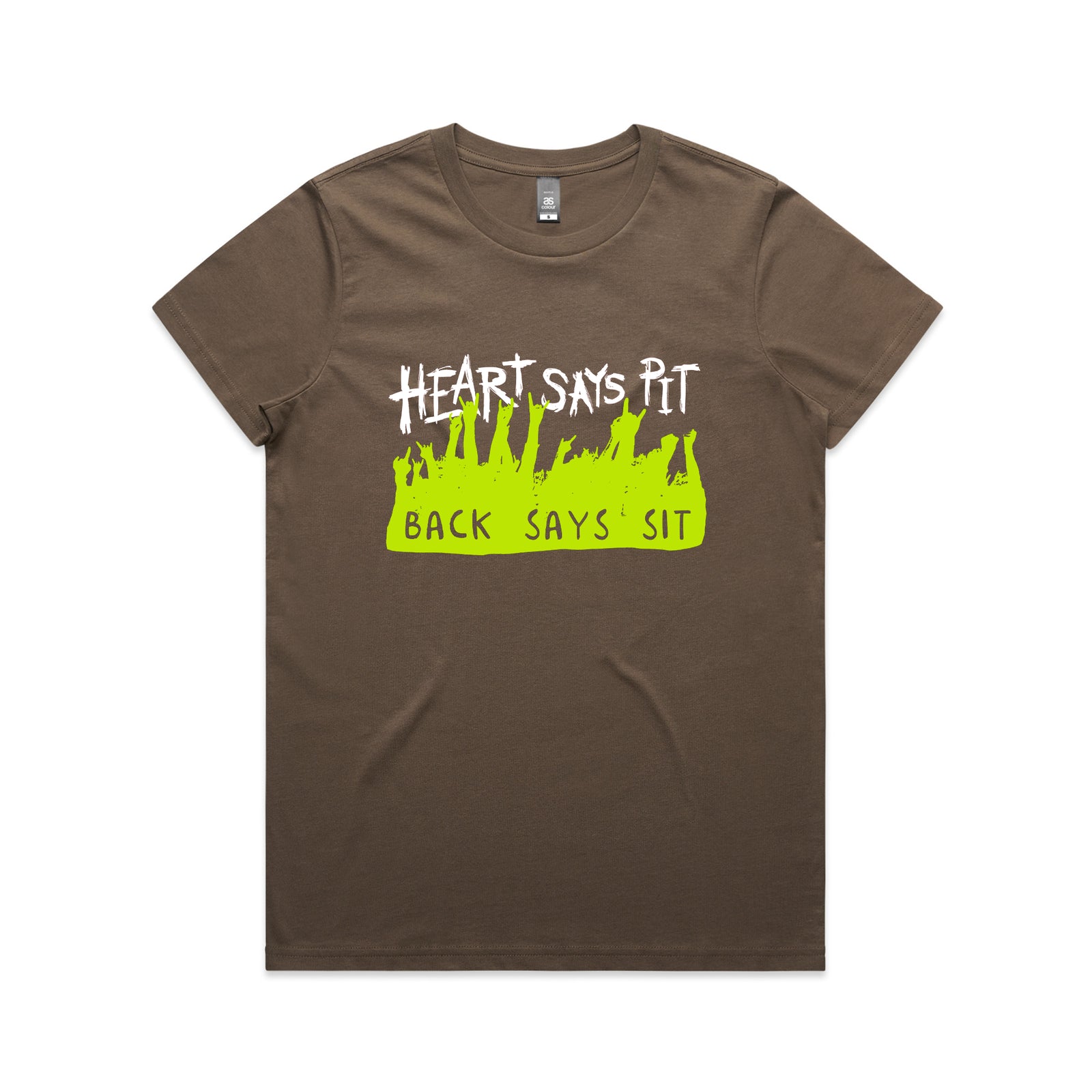Heart Says Pit Tee
