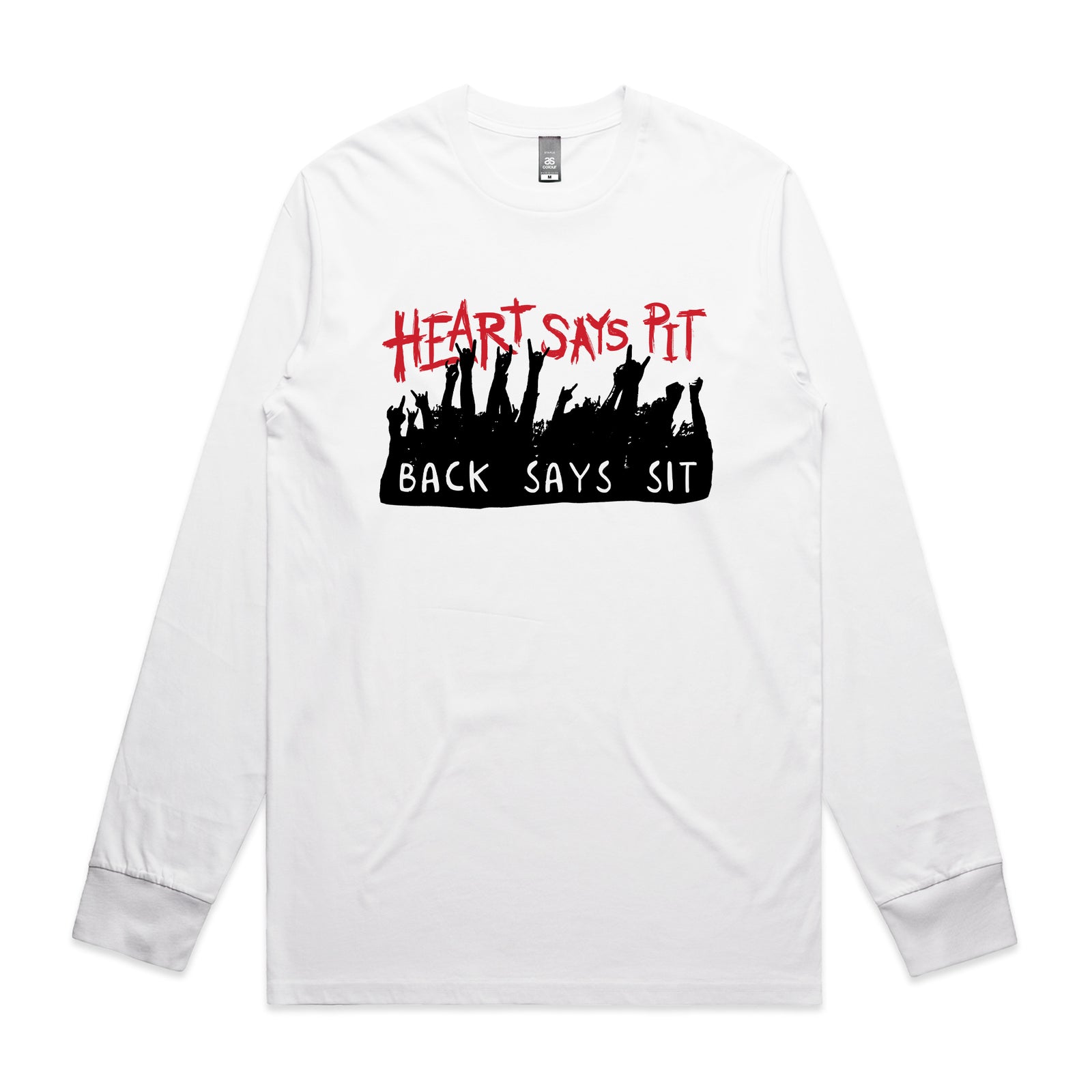 Heart Says Pit Tee