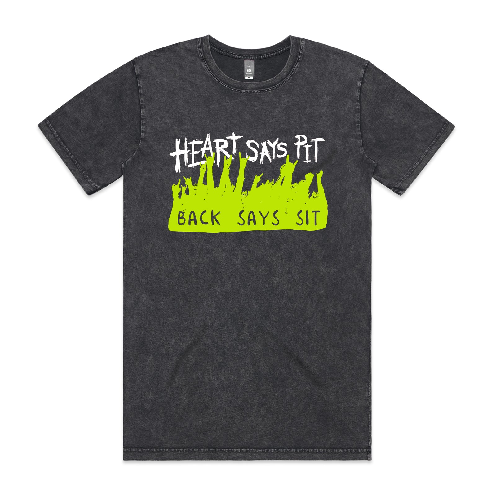 Heart Says Pit Tee
