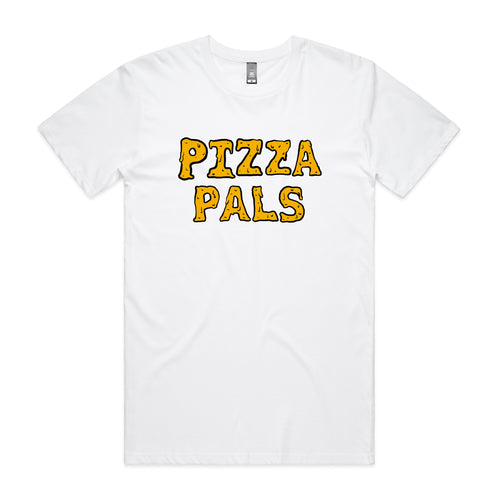 Pizza Pals Tee by Lonely Kids Club. All clothing from our T-shirts to our shorts and hoodies are ethically made, and printed packed and shipped from Sydney.