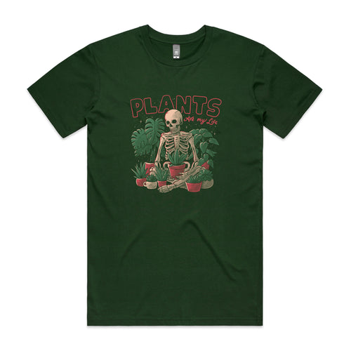 Plants Are My Life Tee by Lonely Kids Club. All clothing from our T-shirts to our shorts and hoodies are ethically made, and printed packed and shipped from Sydney.