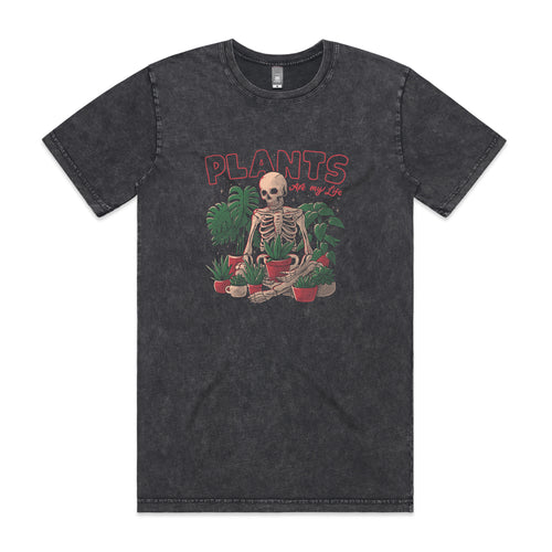 Plants Are My Life Tee by Lonely Kids Club. All clothing from our T-shirts to our shorts and hoodies are ethically made, and printed packed and shipped from Sydney.