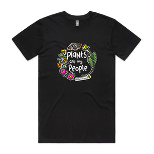 Plants Are My People Tee by Lonely Kids Club. All clothing from our T-shirts to our shorts and hoodies are ethically made, and printed packed and shipped from Sydney.
