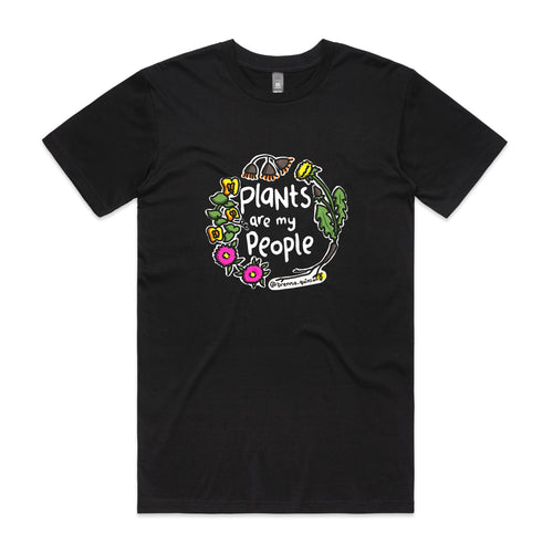 Plants Are My People Tee by Lonely Kids Club. All clothing from our T-shirts to our shorts and hoodies are ethically made, and printed packed and shipped from Sydney.