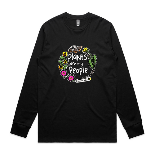 Plants Are My People Tee by Lonely Kids Club. All clothing from our T-shirts to our shorts and hoodies are ethically made, and printed packed and shipped from Sydney.