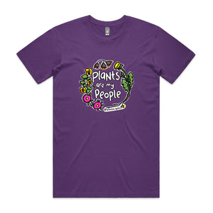 Plants Are My People Tee by Lonely Kids Club. All clothing from our T-shirts to our shorts and hoodies are ethically made, and printed packed and shipped from Sydney.