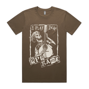 Play In An RPG Game Tee by Lonely Kids Club. All clothing from our T-shirts to our shorts and hoodies are ethically made, and printed packed and shipped from Sydney.