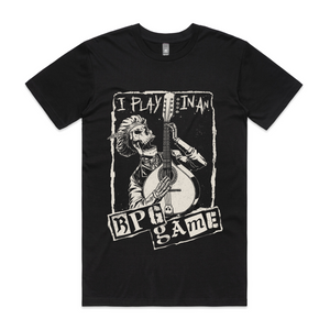 Play In An RPG Game Tee by Lonely Kids Club. All clothing from our T-shirts to our shorts and hoodies are ethically made, and printed packed and shipped from Sydney.