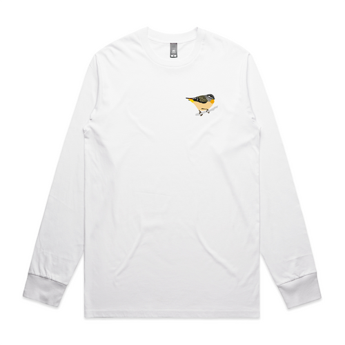 Pocket Pardalote Tee by Lonely Kids Club. All clothing from our T-shirts to our shorts and hoodies are ethically made, and printed packed and shipped from Sydney.
