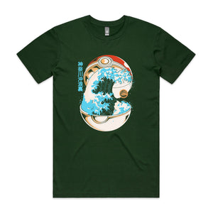 Poke Wave Tee by Lonely Kids Club. All clothing from our T-shirts to our shorts and hoodies are ethically made, and printed packed and shipped from Sydney.
