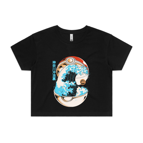 Poke Wave Tee by Lonely Kids Club. All clothing from our T-shirts to our shorts and hoodies are ethically made, and printed packed and shipped from Sydney.