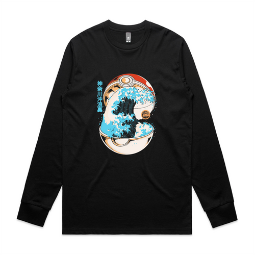 Poke Wave Tee by Lonely Kids Club. All clothing from our T-shirts to our shorts and hoodies are ethically made, and printed packed and shipped from Sydney.