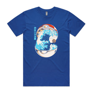 Poke Wave Tee by Lonely Kids Club. All clothing from our T-shirts to our shorts and hoodies are ethically made, and printed packed and shipped from Sydney.