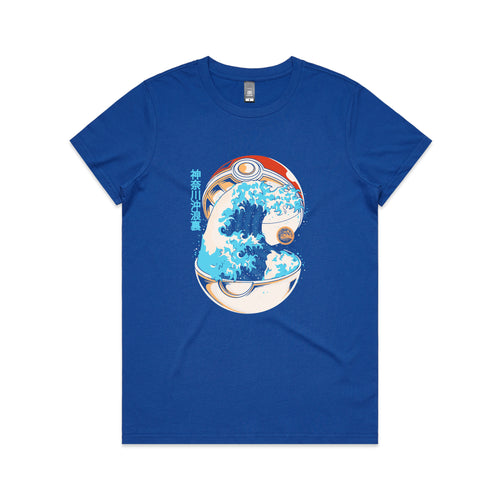 Poke Wave Tee by Lonely Kids Club. All clothing from our T-shirts to our shorts and hoodies are ethically made, and printed packed and shipped from Sydney.