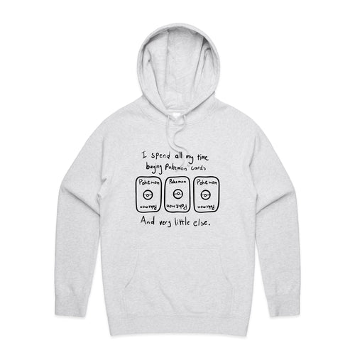 Trading Cards Hoodie by Lonely Kids Club. All clothing from our T-shirts to our shorts and hoodies are ethically made, and printed packed and shipped from Sydney.
