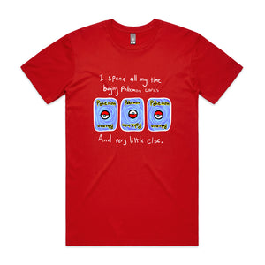 Trading Cards Tee by Lonely Kids Club. All clothing from our T-shirts to our shorts and hoodies are ethically made, and printed packed and shipped from Sydney.