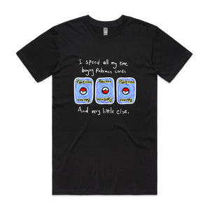 Trading Cards Tee by Lonely Kids Club. All clothing from our T-shirts to our shorts and hoodies are ethically made, and printed packed and shipped from Sydney.