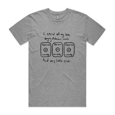 Trading Cards Tee by Lonely Kids Club. All clothing from our T-shirts to our shorts and hoodies are ethically made, and printed packed and shipped from Sydney.