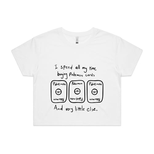 Trading Cards Tee by Lonely Kids Club. All clothing from our T-shirts to our shorts and hoodies are ethically made, and printed packed and shipped from Sydney.