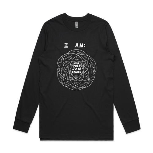 Polyjamorous Tee by Lonely Kids Club. All clothing from our T-shirts to our shorts and hoodies are ethically made, and printed packed and shipped from Sydney.