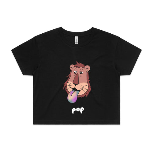 Pop Lion Tee by Lonely Kids Club. All clothing from our T-shirts to our shorts and hoodies are ethically made, and printed packed and shipped from Sydney.