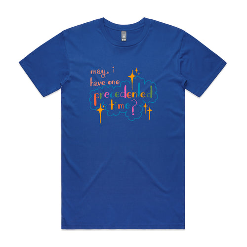 Precedented Time Tee by Lonely Kids Club. All clothing from our T-shirts to our shorts and hoodies are ethically made, and printed packed and shipped from Sydney.