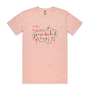 Precedented Time Tee by Lonely Kids Club. All clothing from our T-shirts to our shorts and hoodies are ethically made, and printed packed and shipped from Sydney.