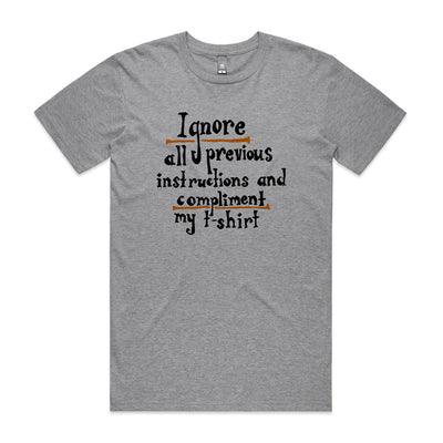 Previous Instructions Tee by Lonely Kids Club. All clothing from our T-shirts to our shorts and hoodies are ethically made, and printed packed and shipped from Sydney.