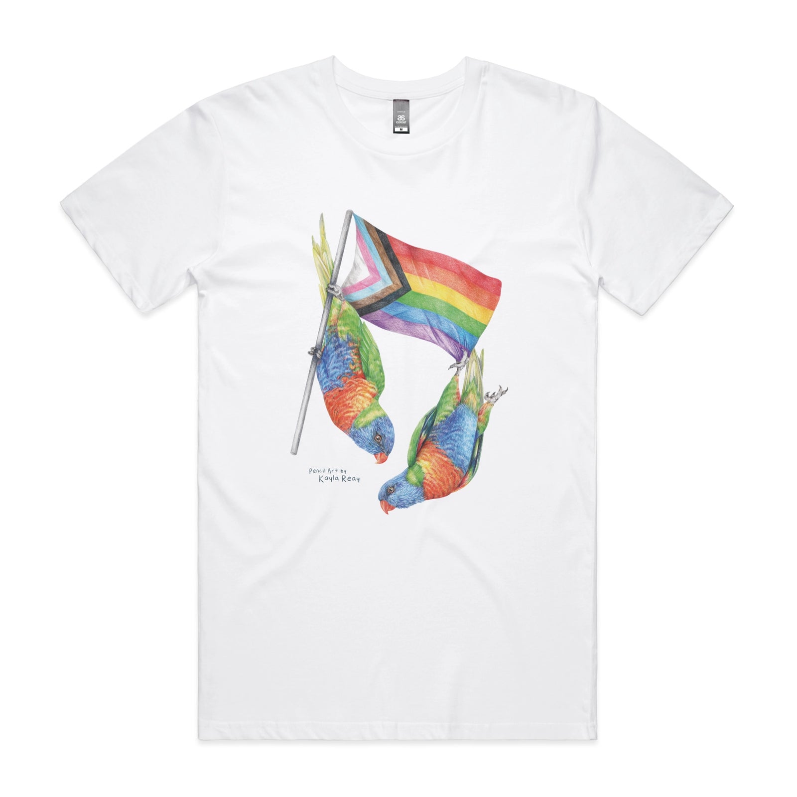 Pride Flag & Lorikeets Tee