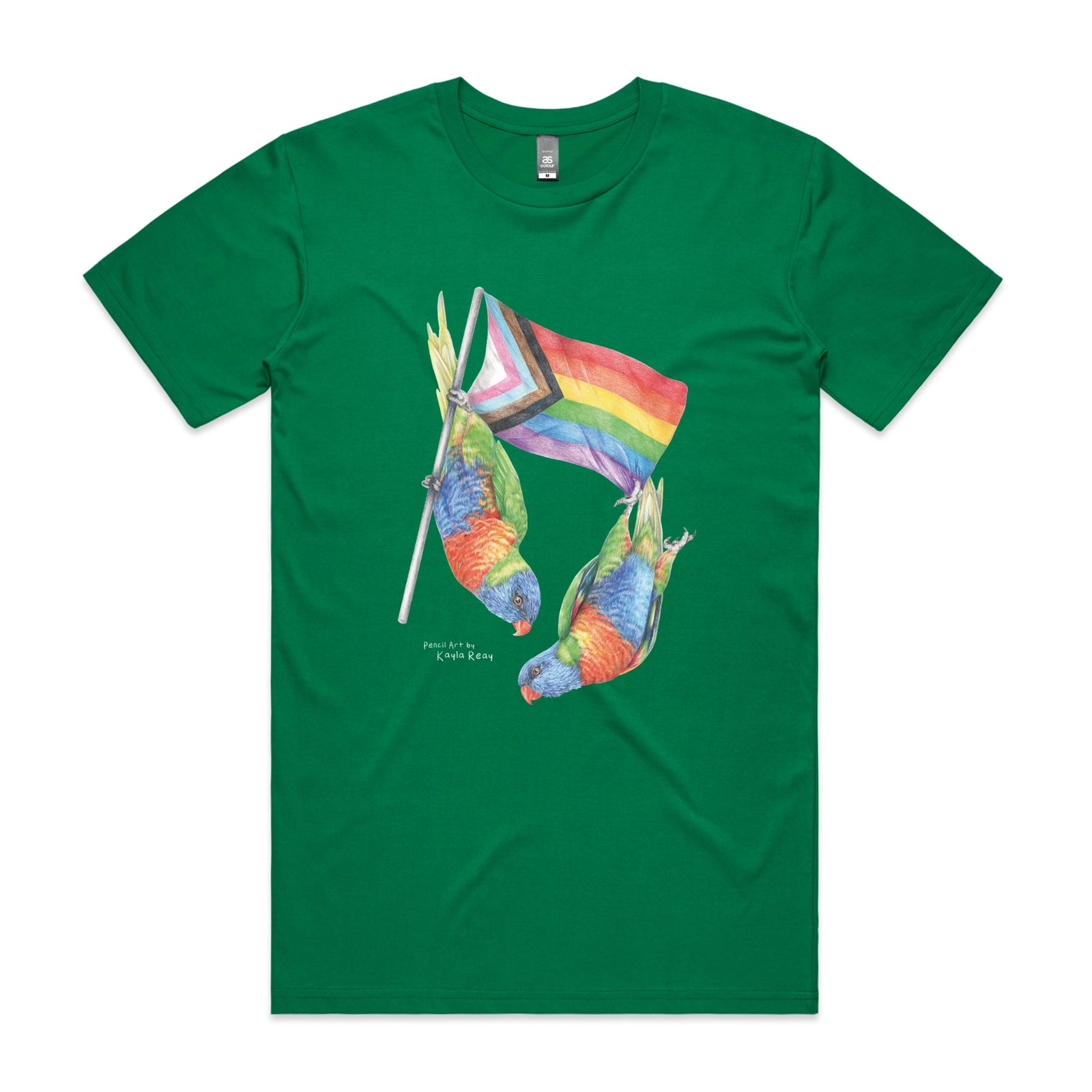 Pride Flag & Lorikeets Tee