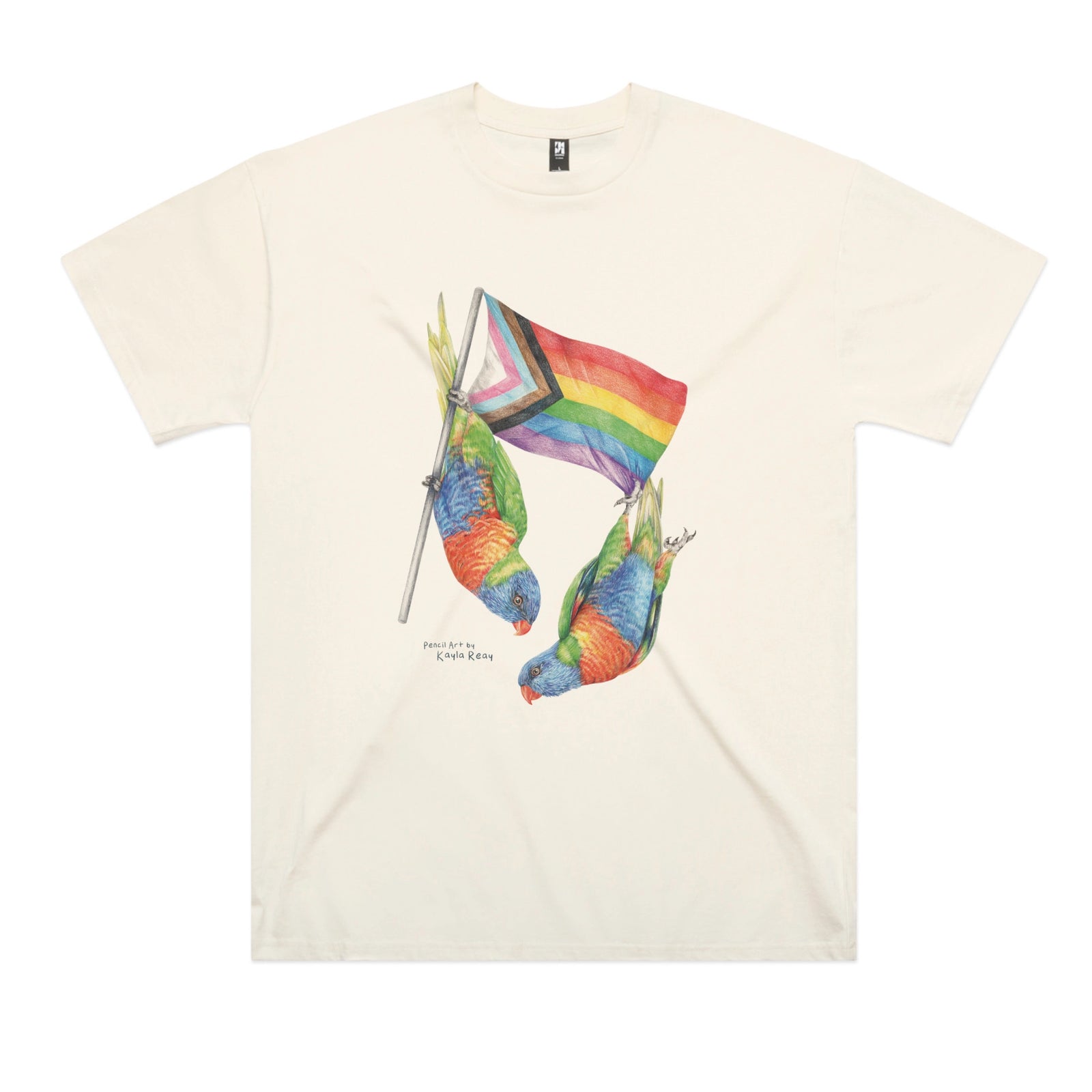 Pride Flag & Lorikeets Tee