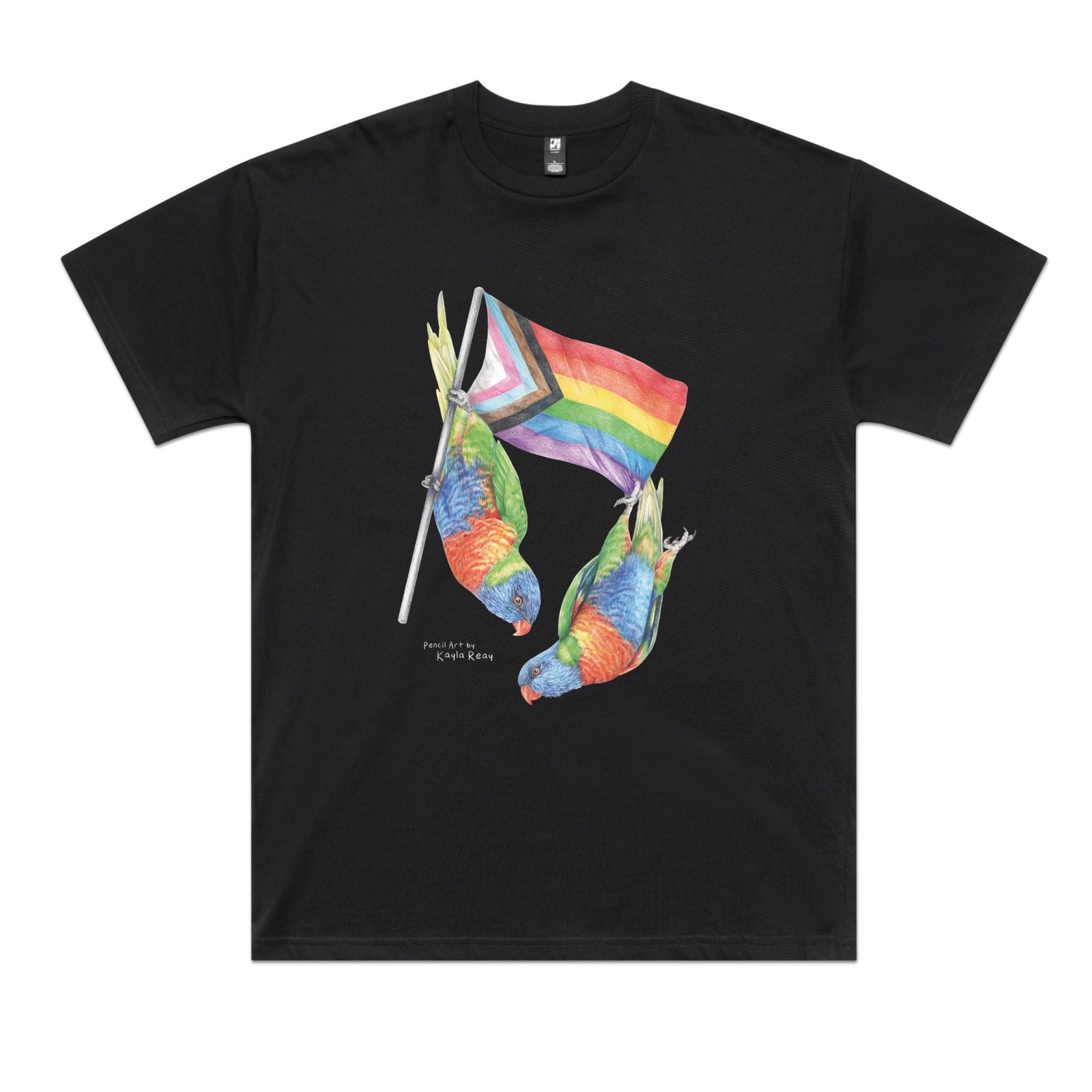 Pride Flag & Lorikeets Tee