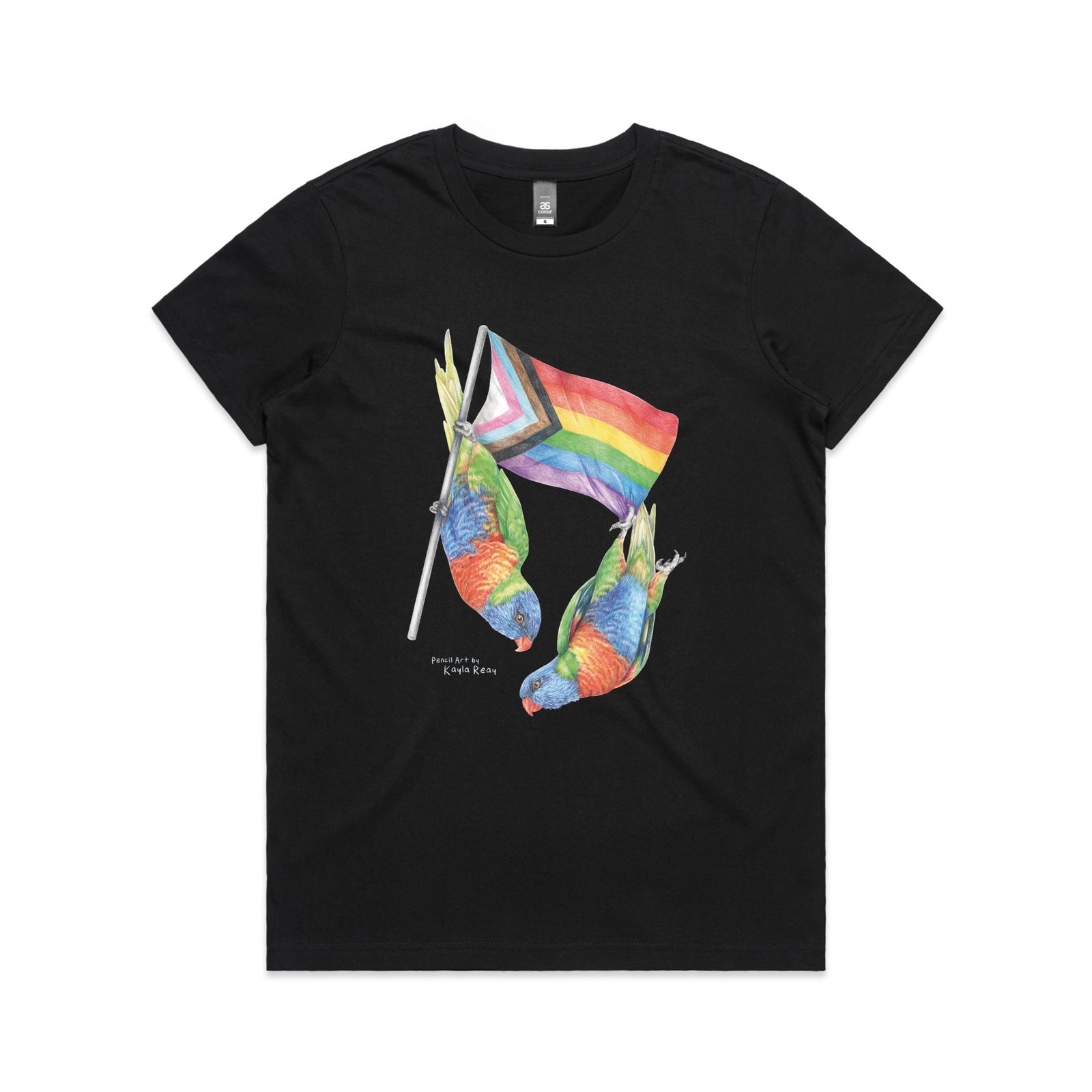 Pride Flag & Lorikeets Tee