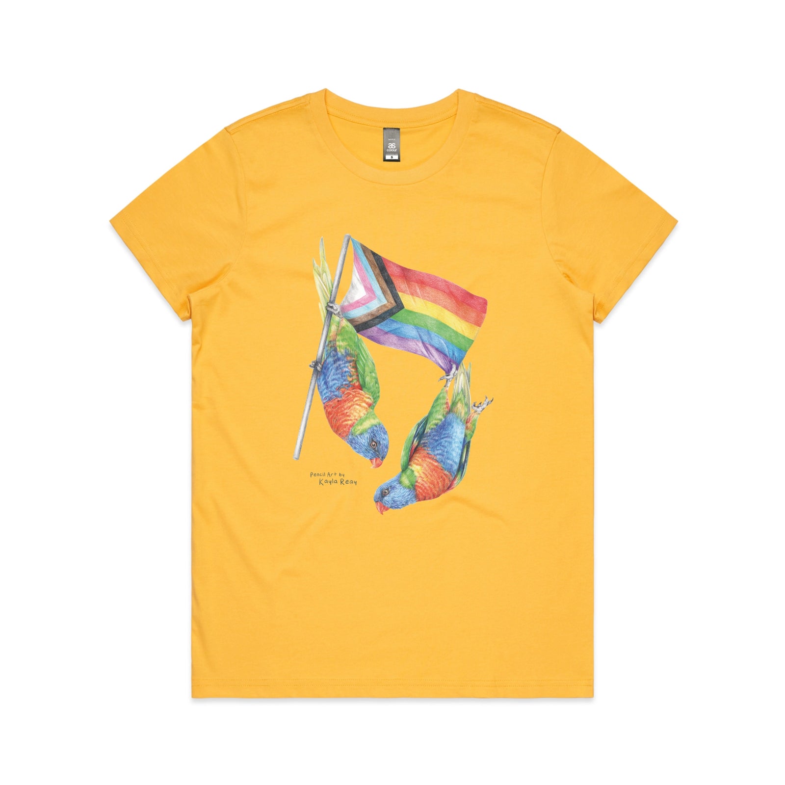 Pride Flag & Lorikeets Tee
