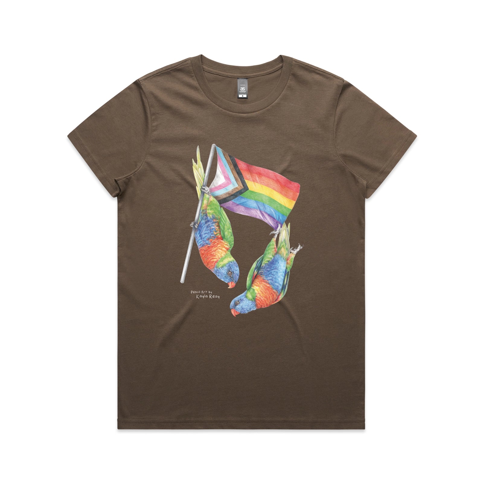 Pride Flag & Lorikeets Tee