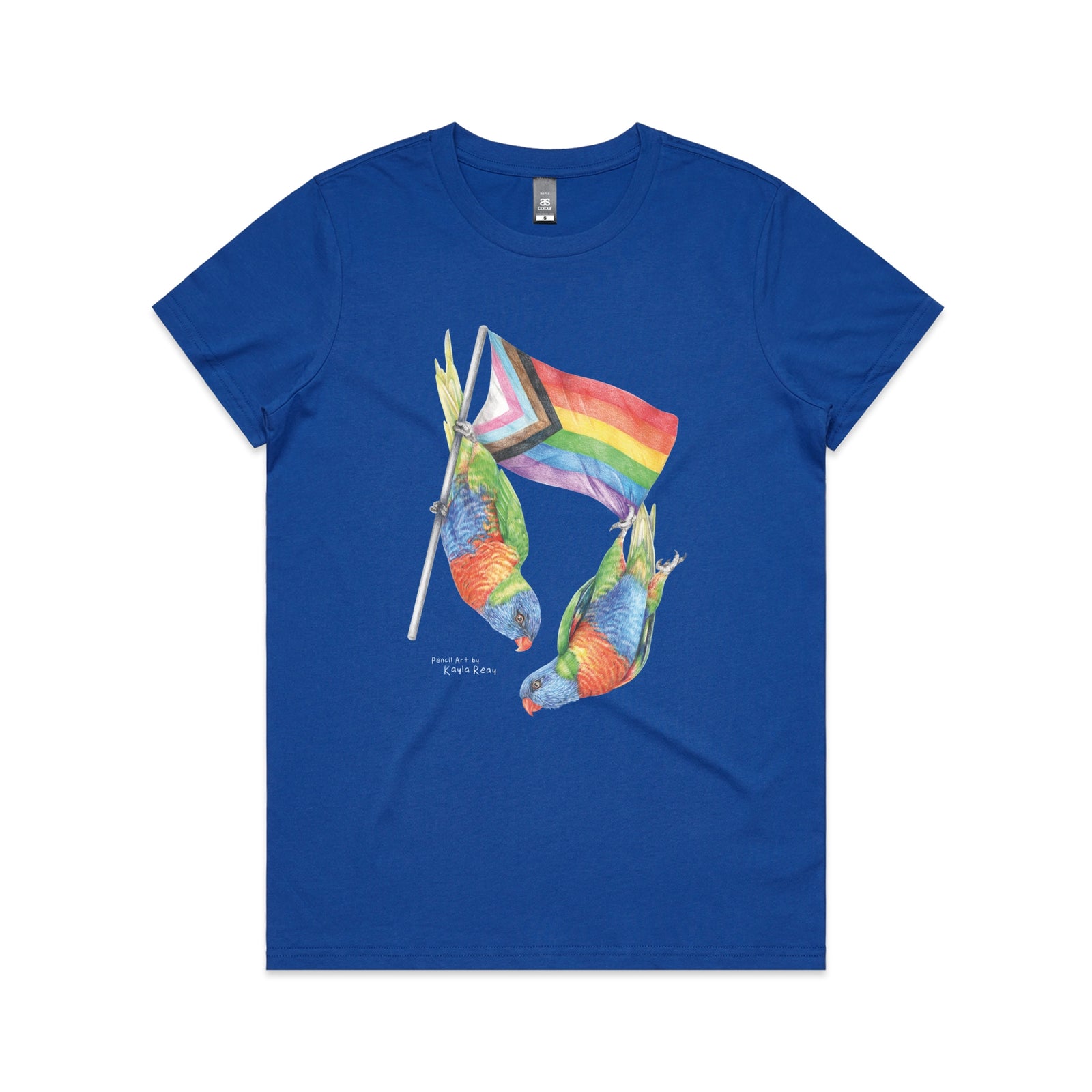 Pride Flag & Lorikeets Tee