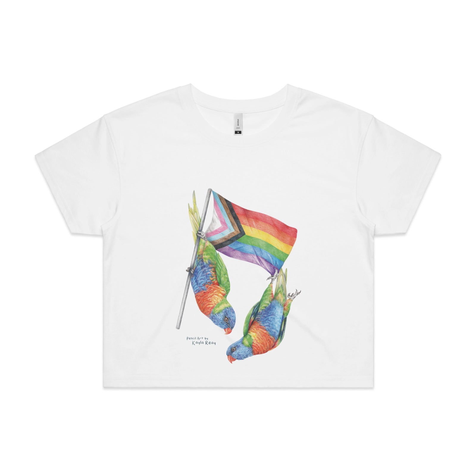Pride Flag & Lorikeets Tee