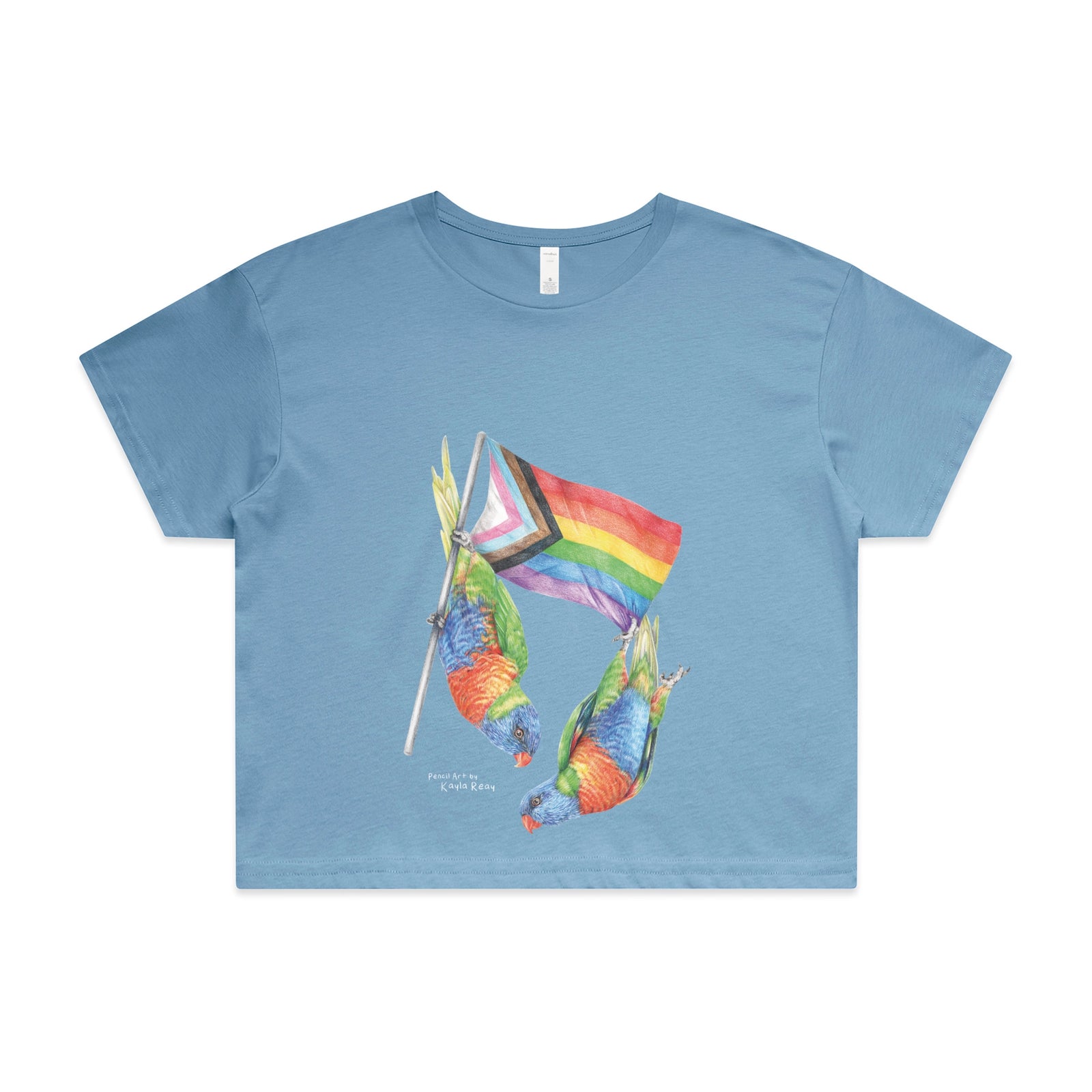 Pride Flag & Lorikeets Tee