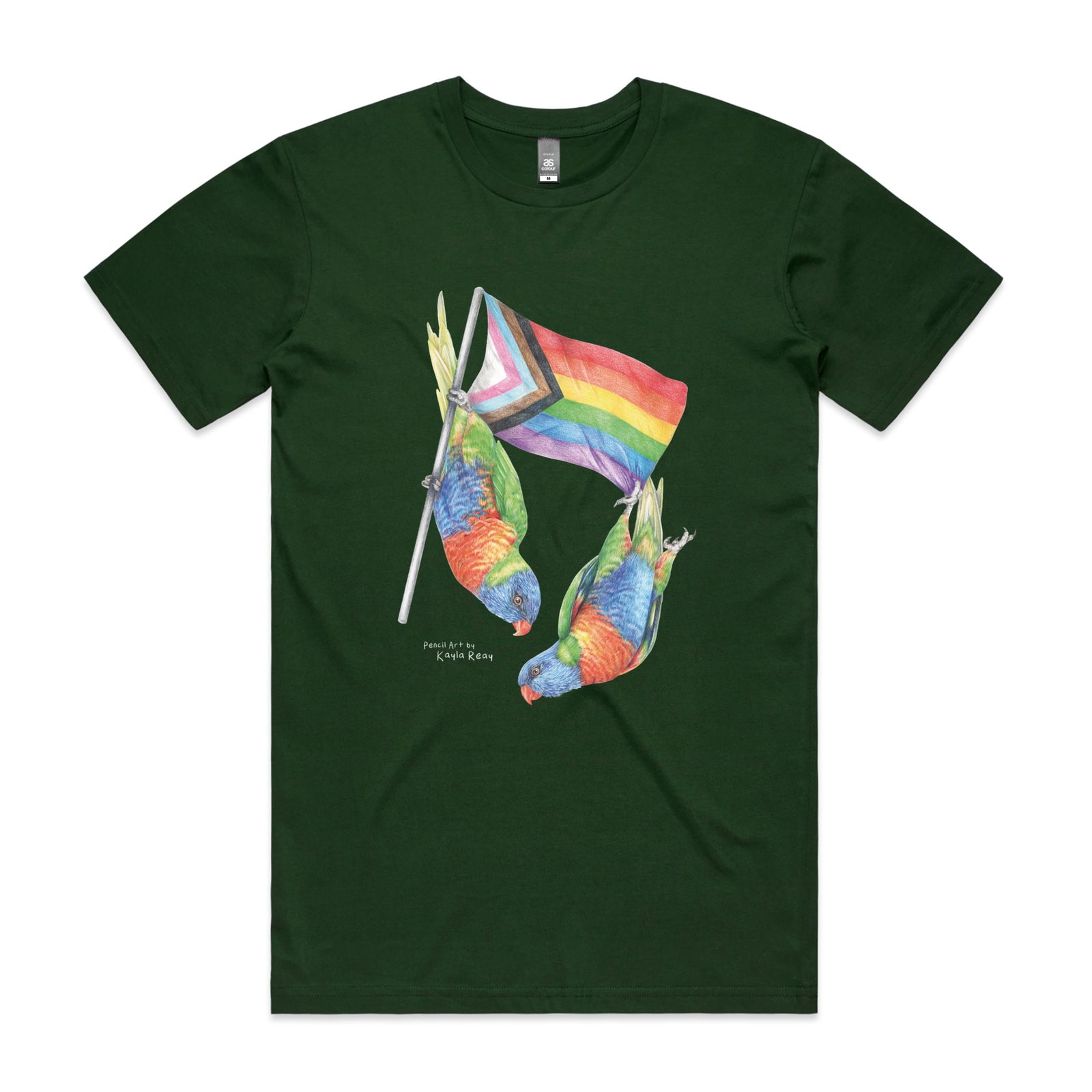 Pride Flag & Lorikeets Tee