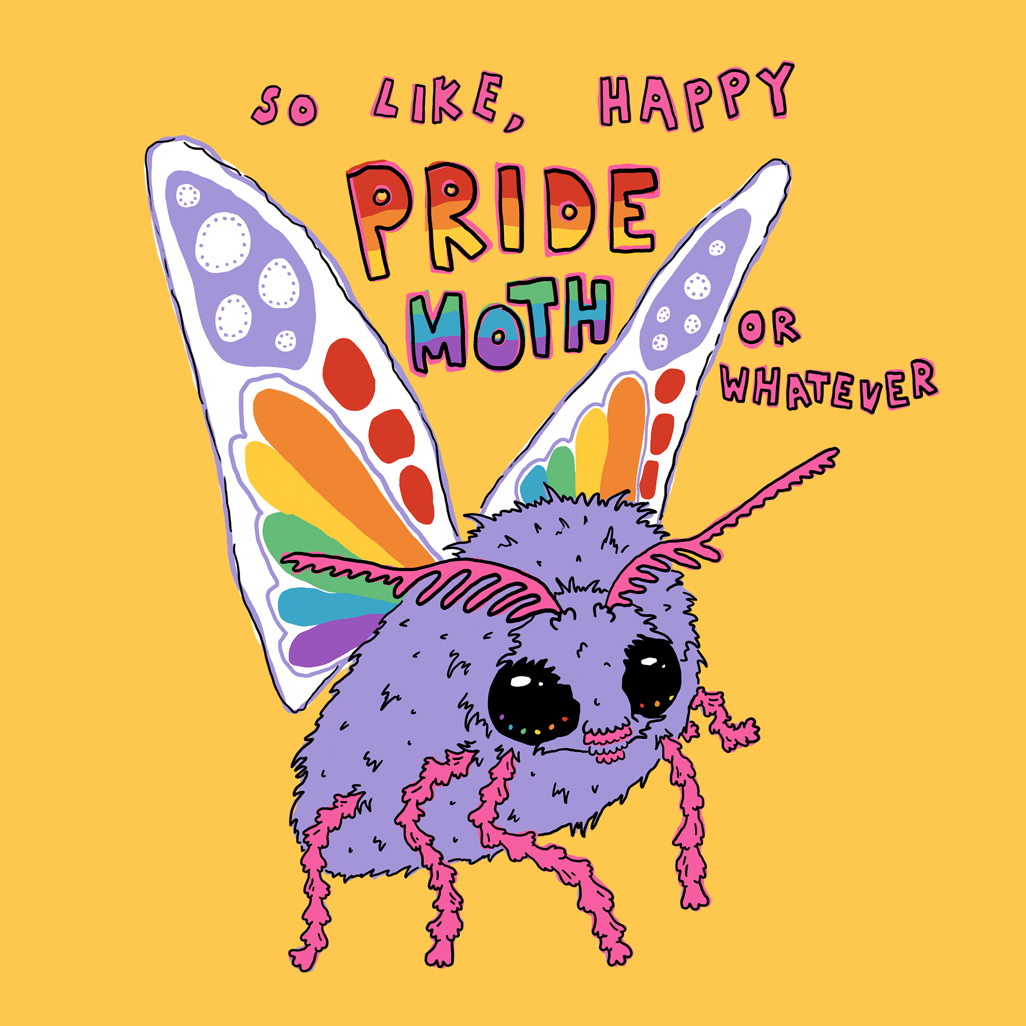 Pride Moth Tee