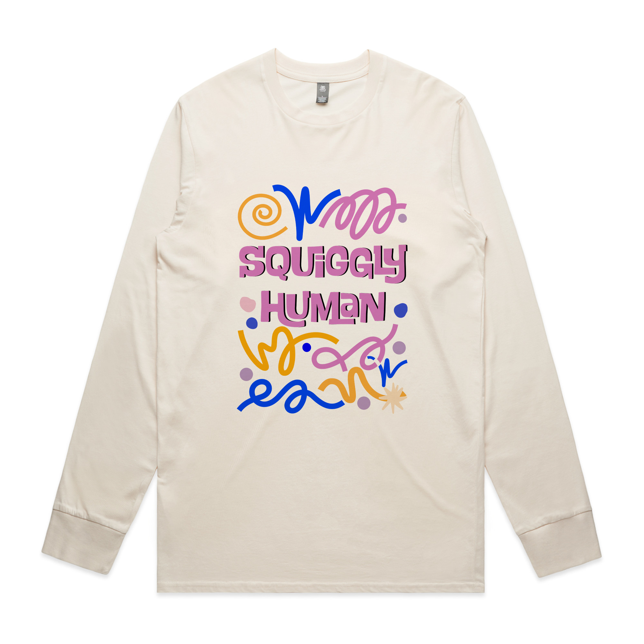 Squiggly Human Tee