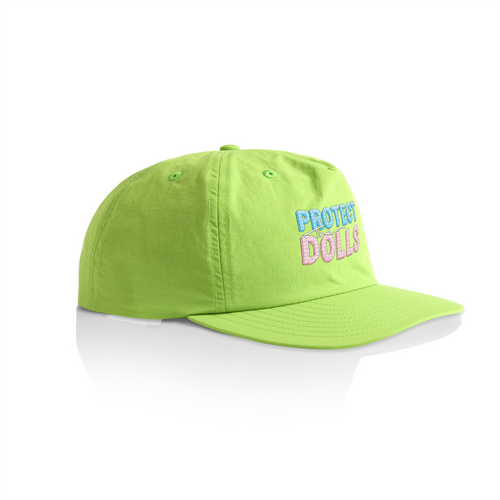 Protect The Dolls Cap by Lonely Kids Club. All clothing from our T-shirts to our shorts and hoodies are ethically made, and printed packed and shipped from Sydney.